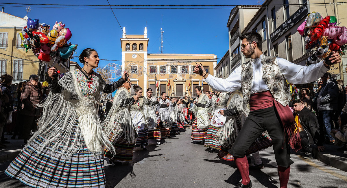 faltriquera Grupo de Danzas de la Mayordomía de San Antón