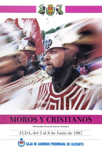 cartel moros cristianos elda 1987
