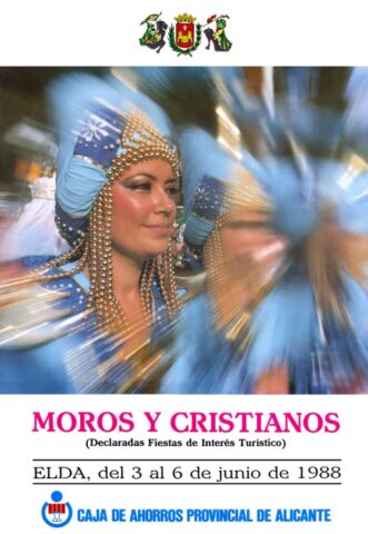 cartel moros cristianos elda 1988