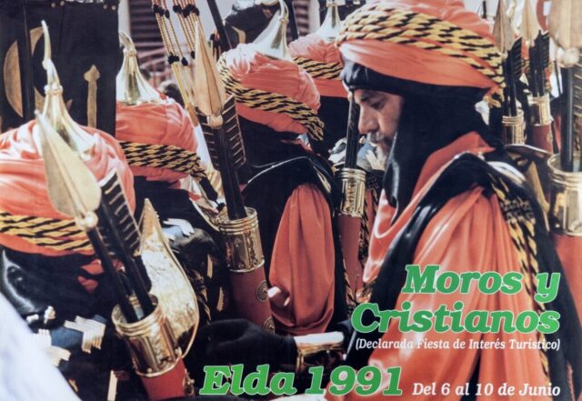 cartel moros cristianos elda 1991