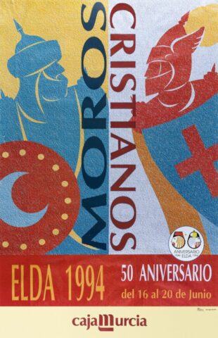 cartel moros cristianos elda 1994