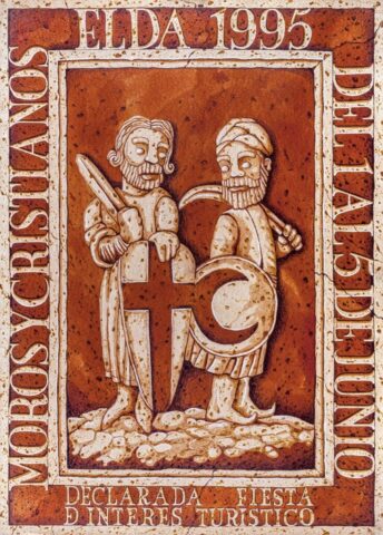 cartel moros cristianos elda 1995