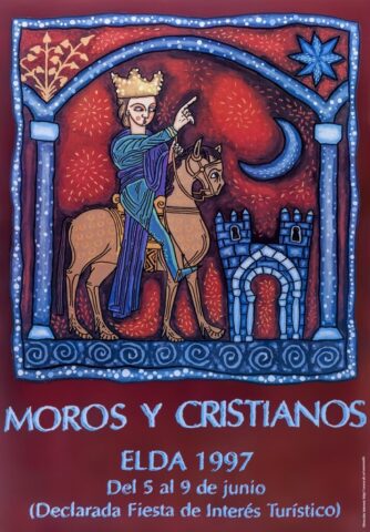 cartel moros cristianos elda 1997