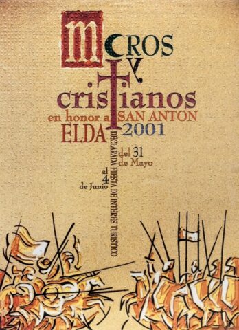 cartel moros cristianos elda 2001