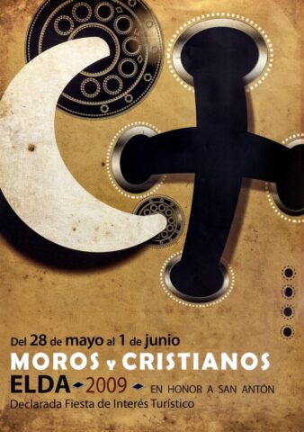 cartel moros cristianos elda 2009