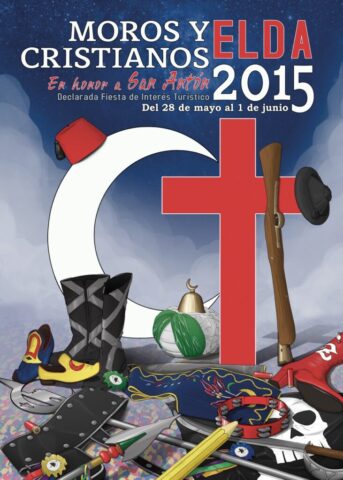 cartel moros cristianos elda 2015