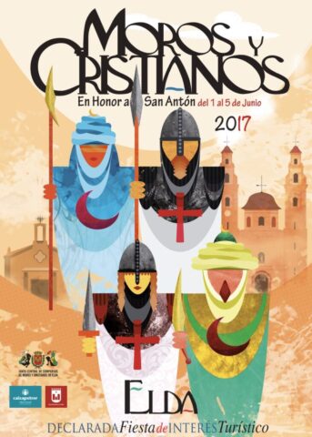 cartel moros cristianos elda 2017