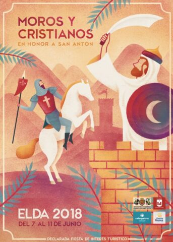 cartel moros cristianos elda 2018