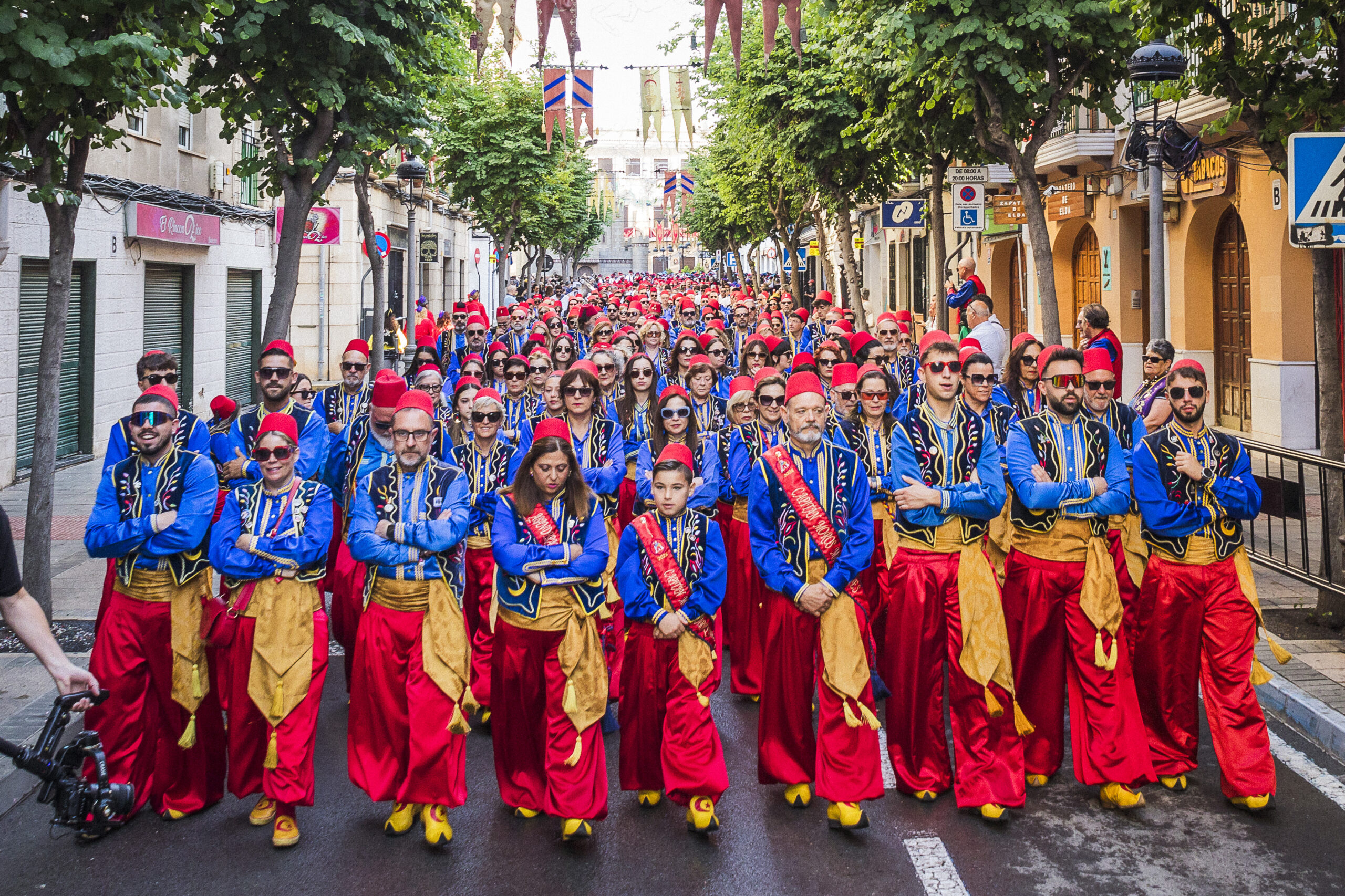 Bloque de diana de la comparsa Moros Marroquíes Bloque de diana de la comparsa Moros Marroquíes