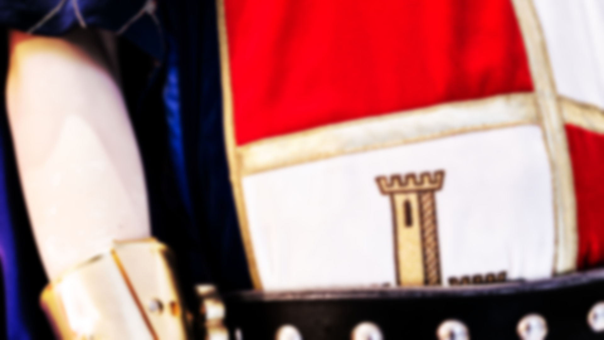 Detalle del traje de la comparsa Cristianos