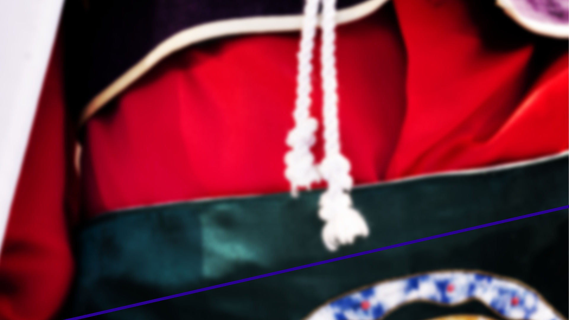 Detalle del traje de la comparsa Moros Realistas Detalle del traje de la comparsa Moros Realistas