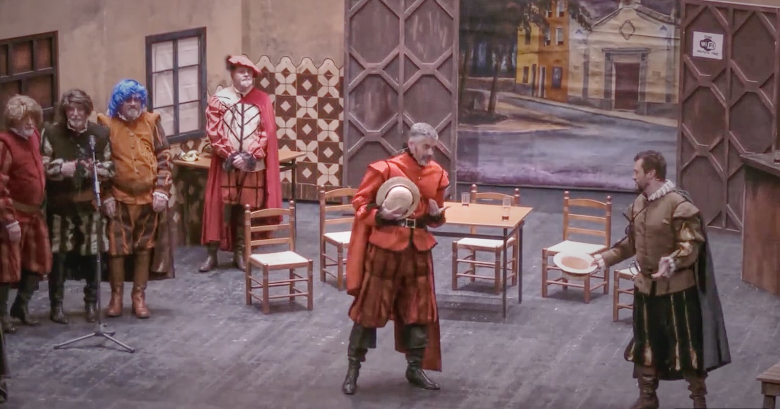 Representación de «Don Juan Tenorio o dos tubos un real» Representación de "Don Juan Tenorio o dos tubos un real"